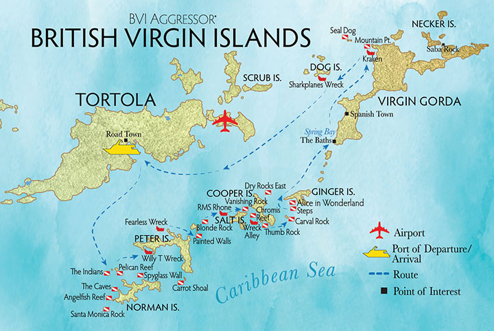 British Virgin Islands Tauchspots