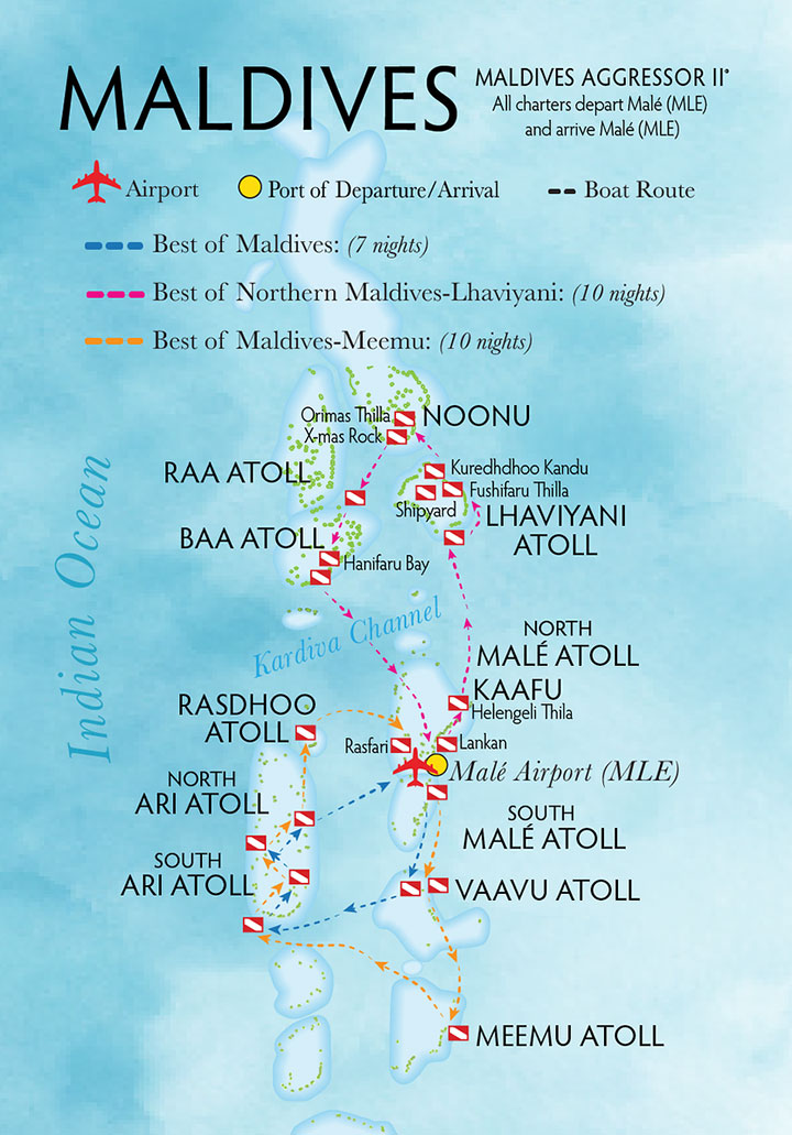Malediven Tauchspots